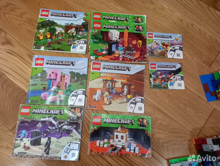 Наборы лего Minecraft оригинал