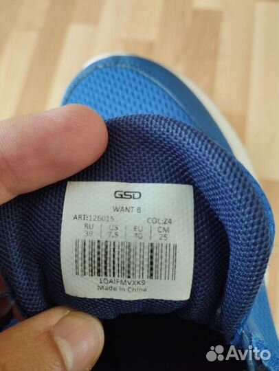 Кроссовки детские gsd 39 размер сменка на физ-ру