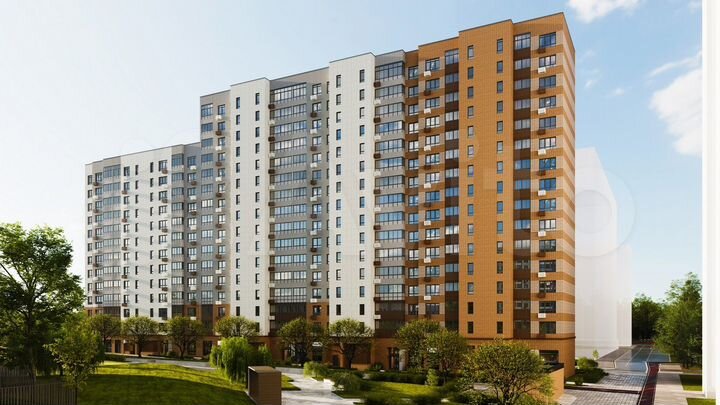 2-к. квартира, 51,1 м², 11/17 эт.