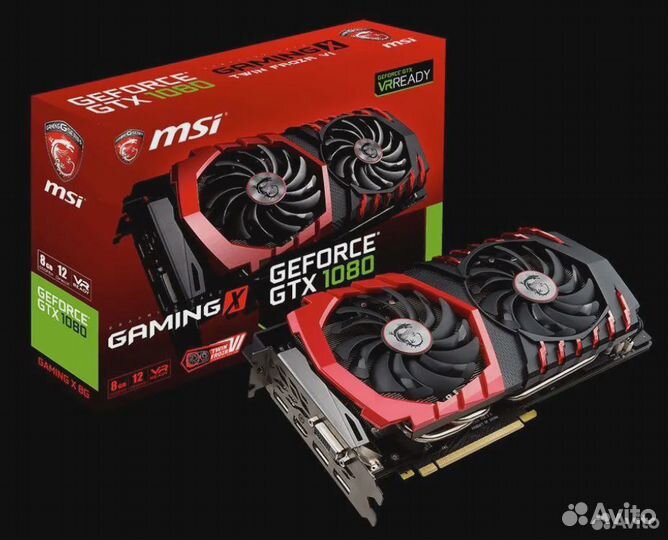 Видеокарта MSI GeForce GTX 1080 Gaming X