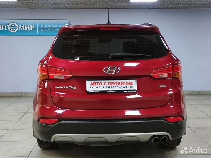 Hyundai Santa Fe 2.4 AT, 2013, 108 206 км