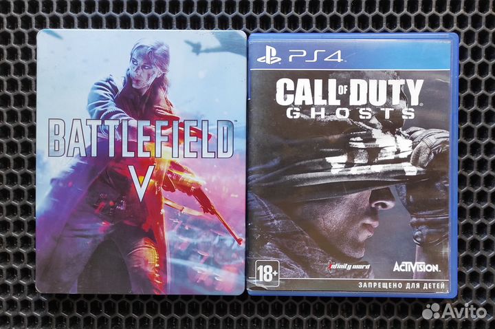 Call of duty ghosts и Battlefield V для PS4