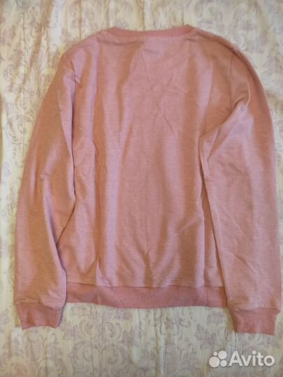 Кофта розвая новая 46 свитшот