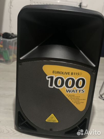 Колонка Киловаттник Behringer B115D