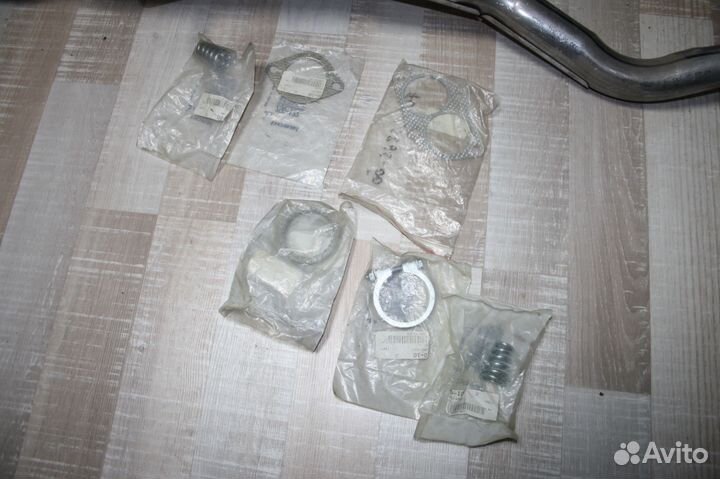 Глушитель, резонатор, приемная труба