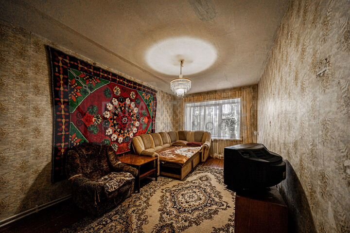 3-к. квартира, 58 м², 2/2 эт.