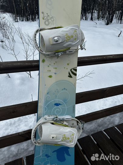 Сноуборд с креплениями Salomon 155