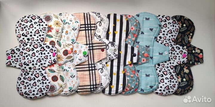 Прокладки женские тканевые многоразовые