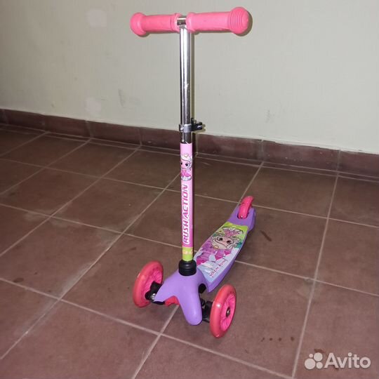 Самокат детский трехколесный