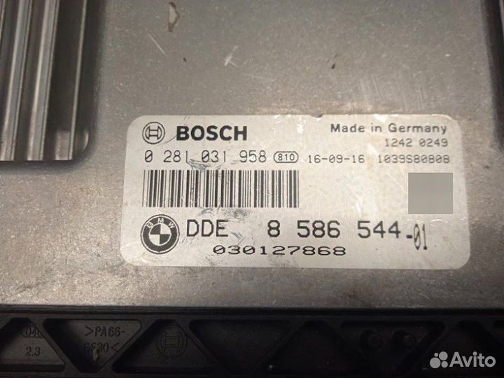 Блок управления двигателем (эбу) Bmw X5Mp F15 3.0