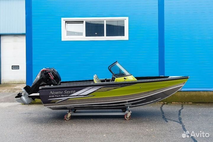 Катер лодка Northsilver 545 fish sport