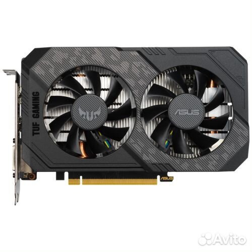 Видеокарта asus TUF GTX 1660 Ti (TUF-GTX1660TI-6G