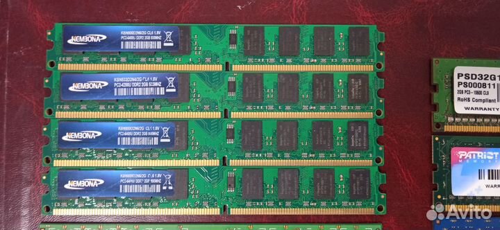 Оперативная память ddr2 и ddr3