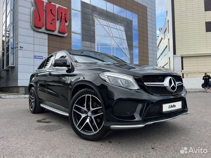 Mercedes-Benz GLE-класс Coupe 3.0 AT, 2016, 170 000 км