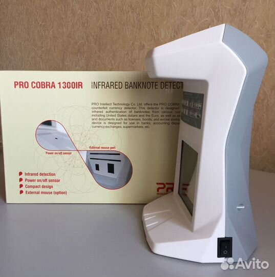 Детектор банкнот PRO cobra 1300 IR (новый)