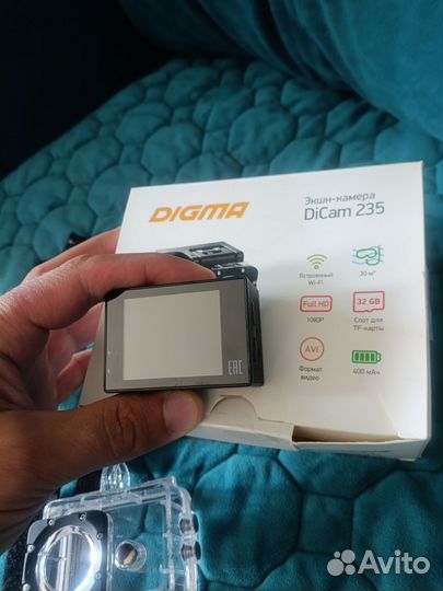 Экшн камера digma Dicam 235