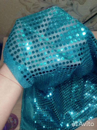 Пайеточная ткань 2,3-2,4м