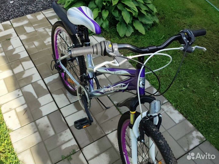 Подростковый велосипед Black aqua 24