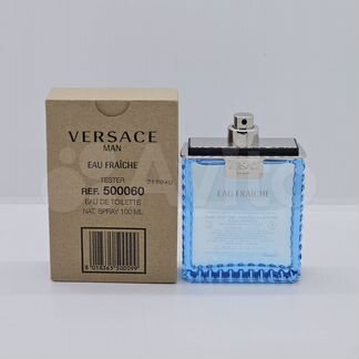 Versace man eau fraiche tester 100 ml edt + пробни