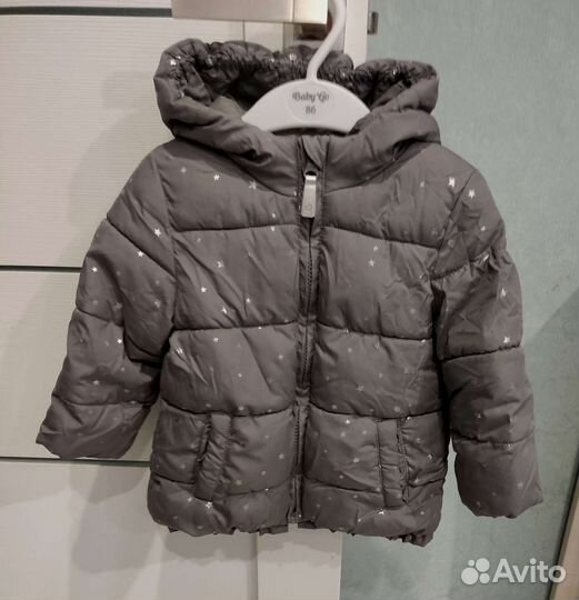 Куртка демисезонная для девочки 86-92