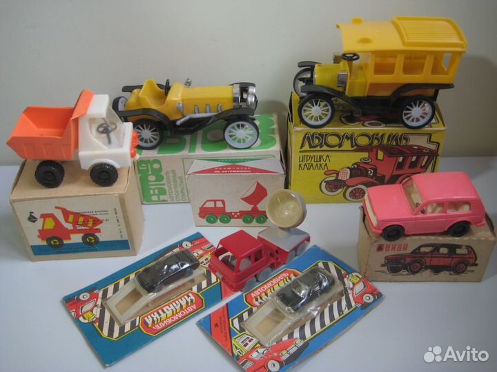 Игрушки СССР. Машинки СССР