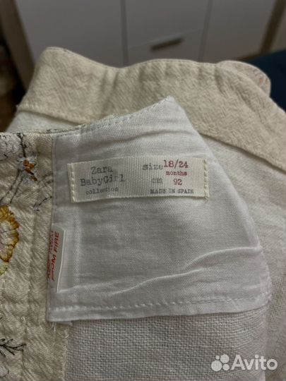 Платье для девочки zara