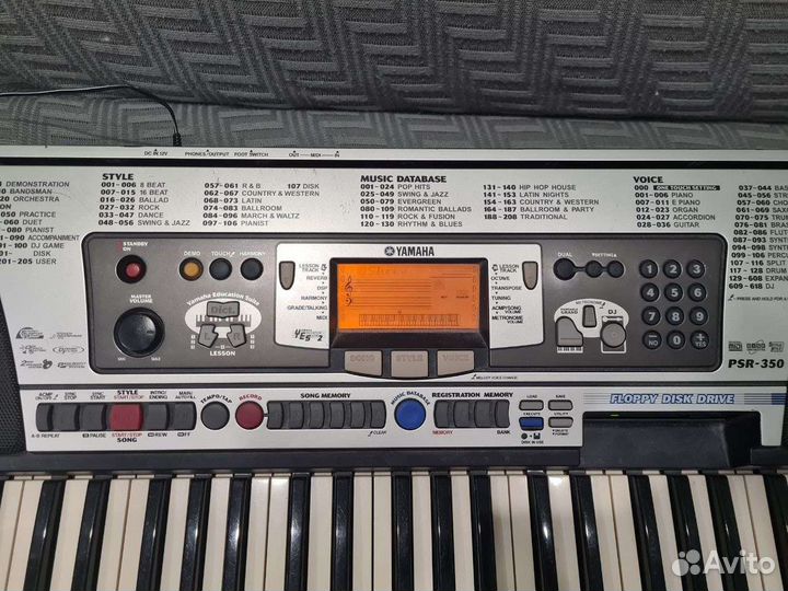 Синтезатор yamaha psr 350