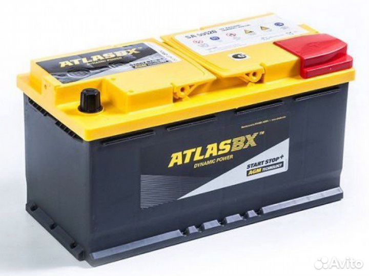 Автомобильный аккумулятор AlphaLine AGM 80 Ач-800A