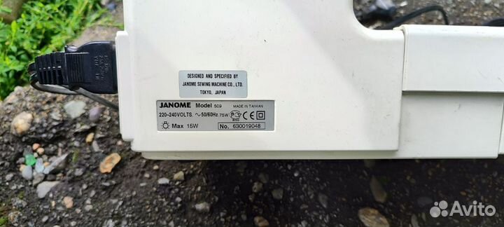 Швейная машинка janome 509