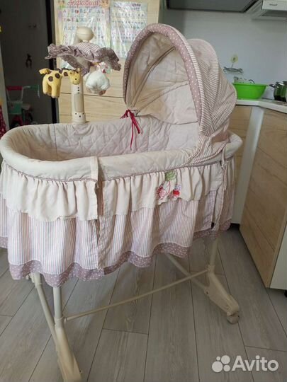 Коляска люлька для новорожденных бу