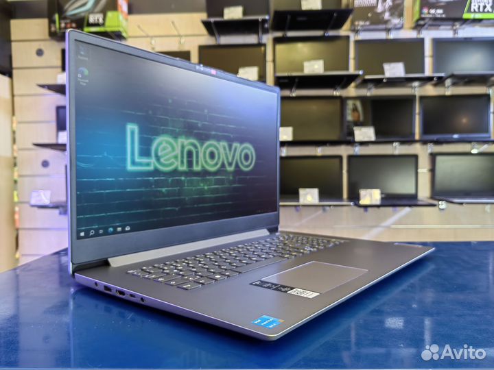 Новый ноутбук большой экран Lenovo Intel 11 Gen