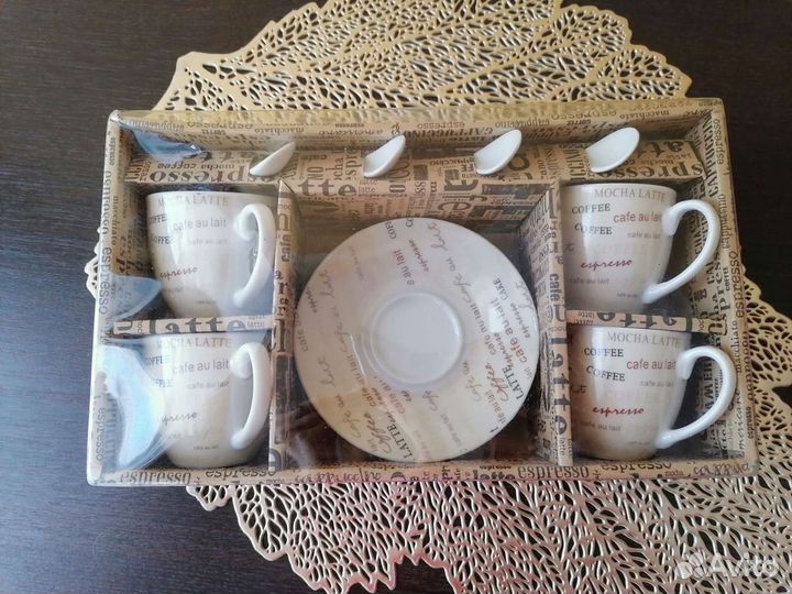 Сервиз кофейный на 4 персоны