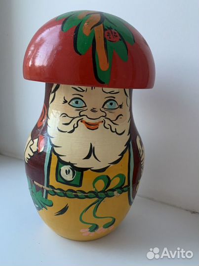 Гриб Загорская фабрика игрушек СССР