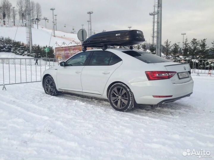 Багажник бокс на крышу для skoda superb