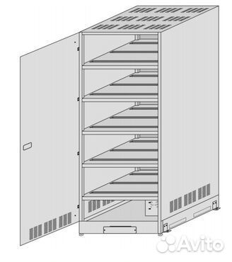 Батарейный шкаф (кабинет) delta DL-800