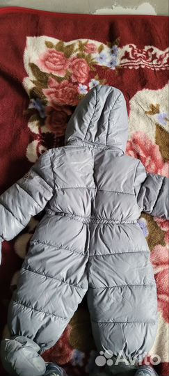 Зимний комбинезон для мальчика до годика