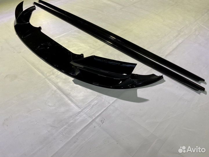 BMW 5 F10 м5 сплиттер + лезвия