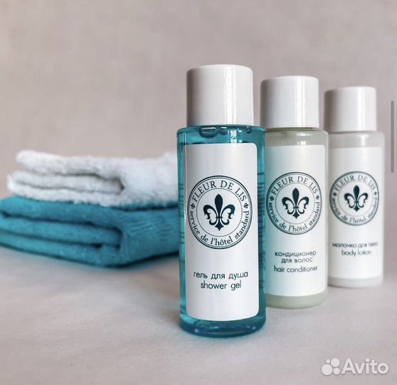 Косметика и акссесуары для отеля гостиницы