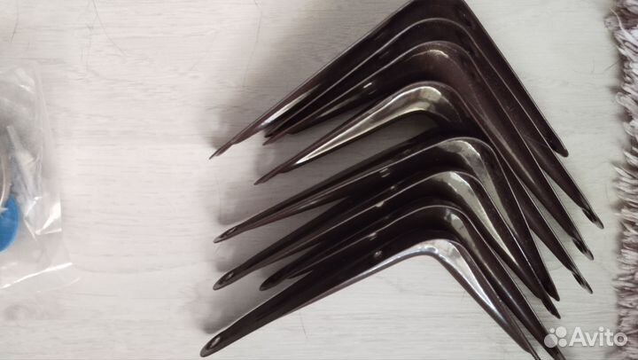 Стопор дверной, уголки для полок, крючки