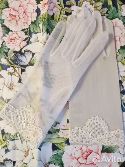 Свадебные перчатки