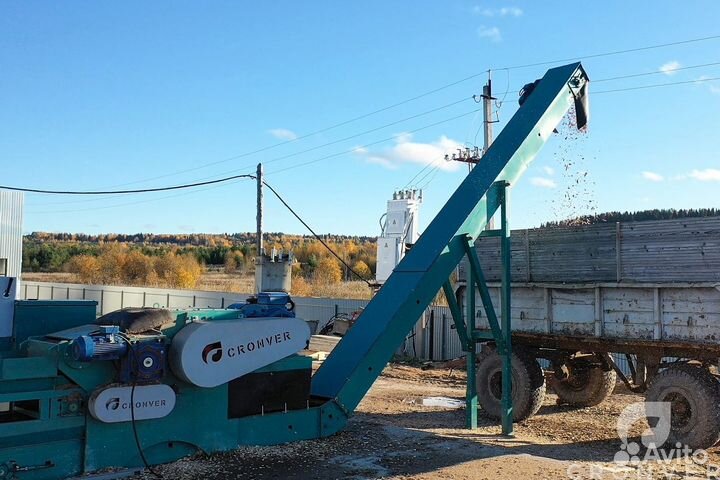 Линия производства щепы