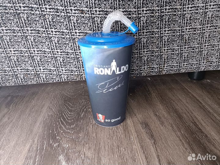 Стакан KFC x Cristiano Ronaldo коллекционный 2014г