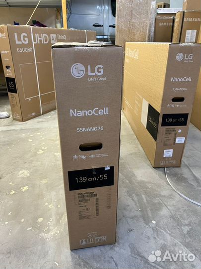 Новый телевизор LG 55nano766QA 4K NanoCell