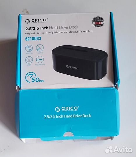 Док-станция orico USB 3.0 SATA HDD для 2,5/3,5