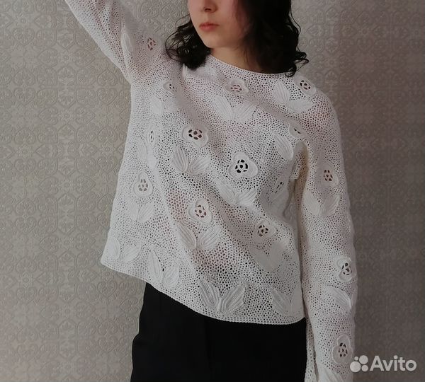 Кофта вязаная ручной работы