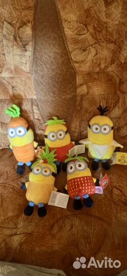 Коллекция мягких игрушек Миньоны