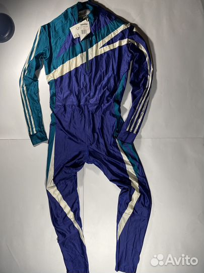 Винтажный Спортивный Комбенизон Adidas