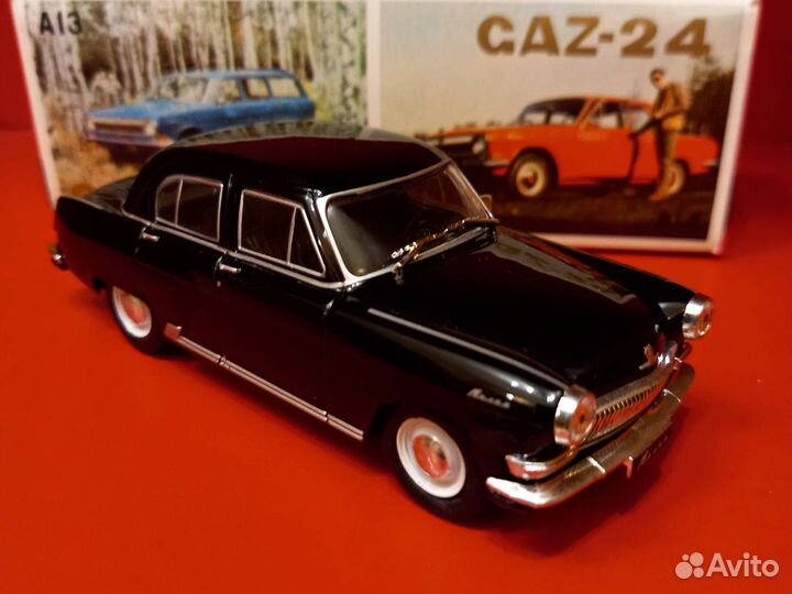 Волга 21. Черная. Министерская. 1:43