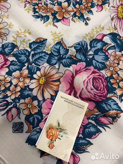 Павловопосадский платок шерсть изразец и др