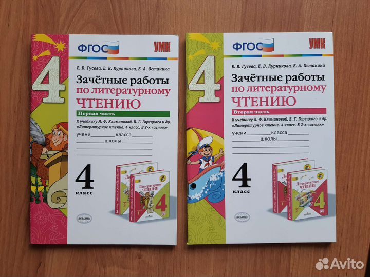 Рабочие тетради 3 и 4 классы